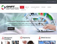 Tablet Screenshot of globalnpt.com